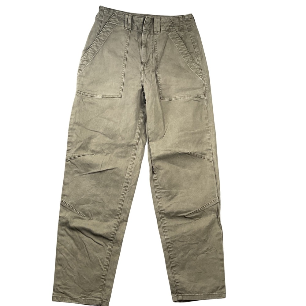 Pistola‎ Grover High Rise Utility Pants Womens 24 Olive Green P000116122NL